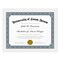 Diploma Frame 8.5x11” with Table Stand - Wood and Glass